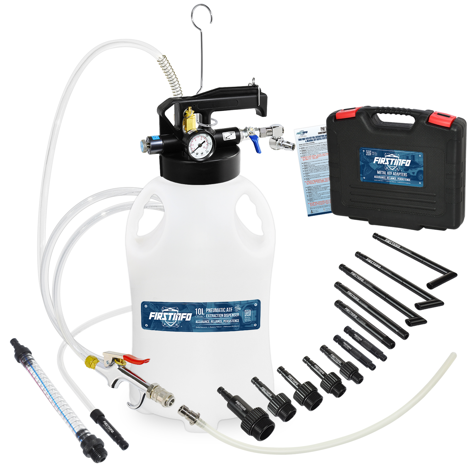 【良匠工具】10L氣動ATF自動變速箱油加油機