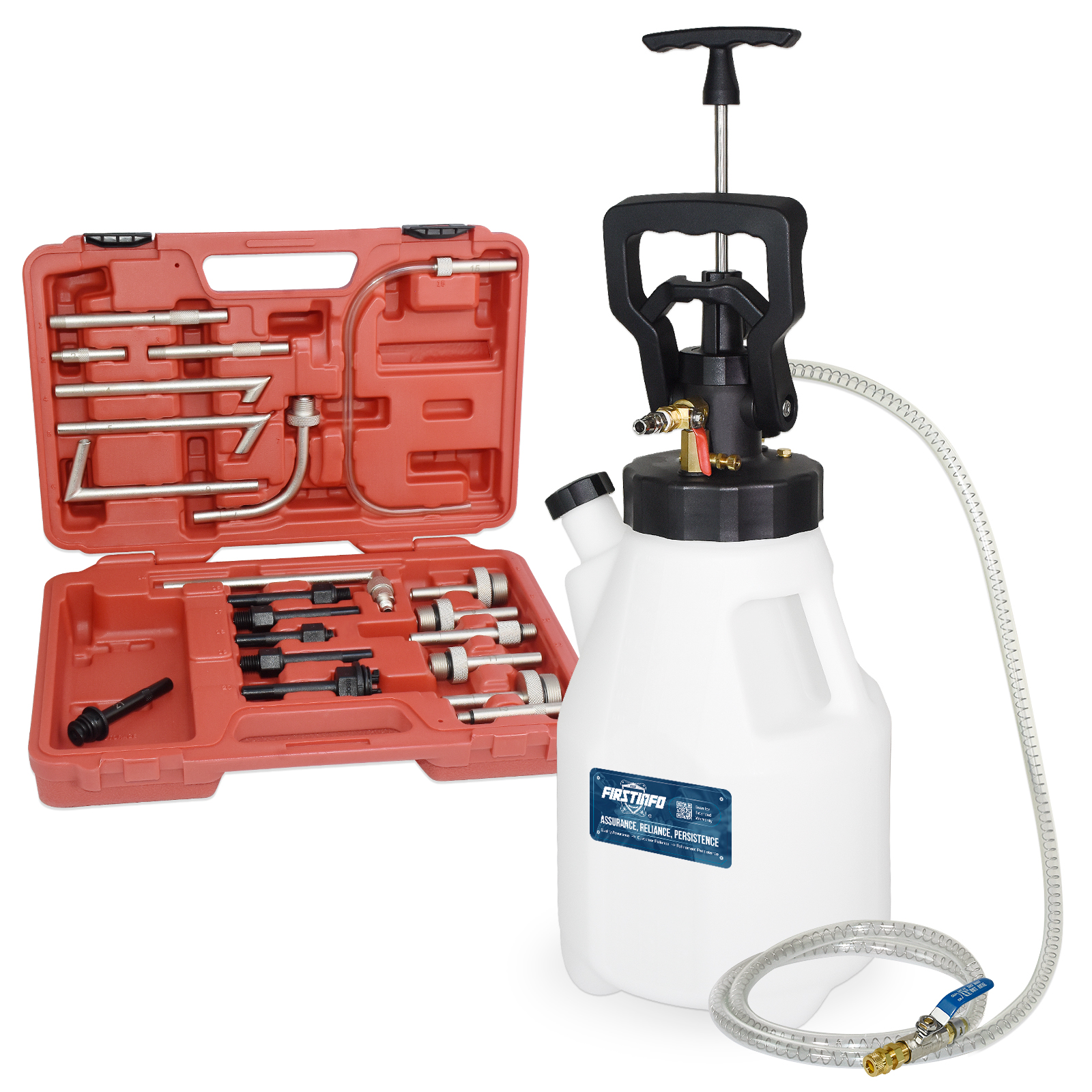 【良匠工具】12.5L手氣動兩用ATF自動變速箱油加油機