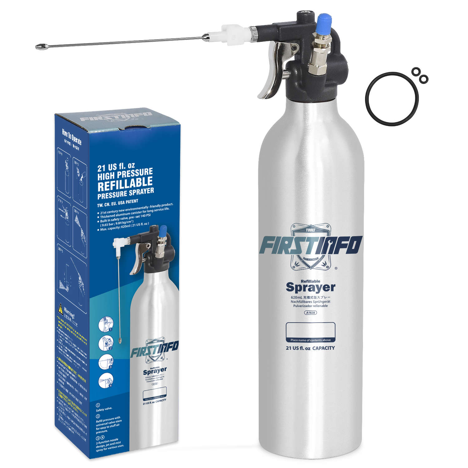 【良匠工具】620ml