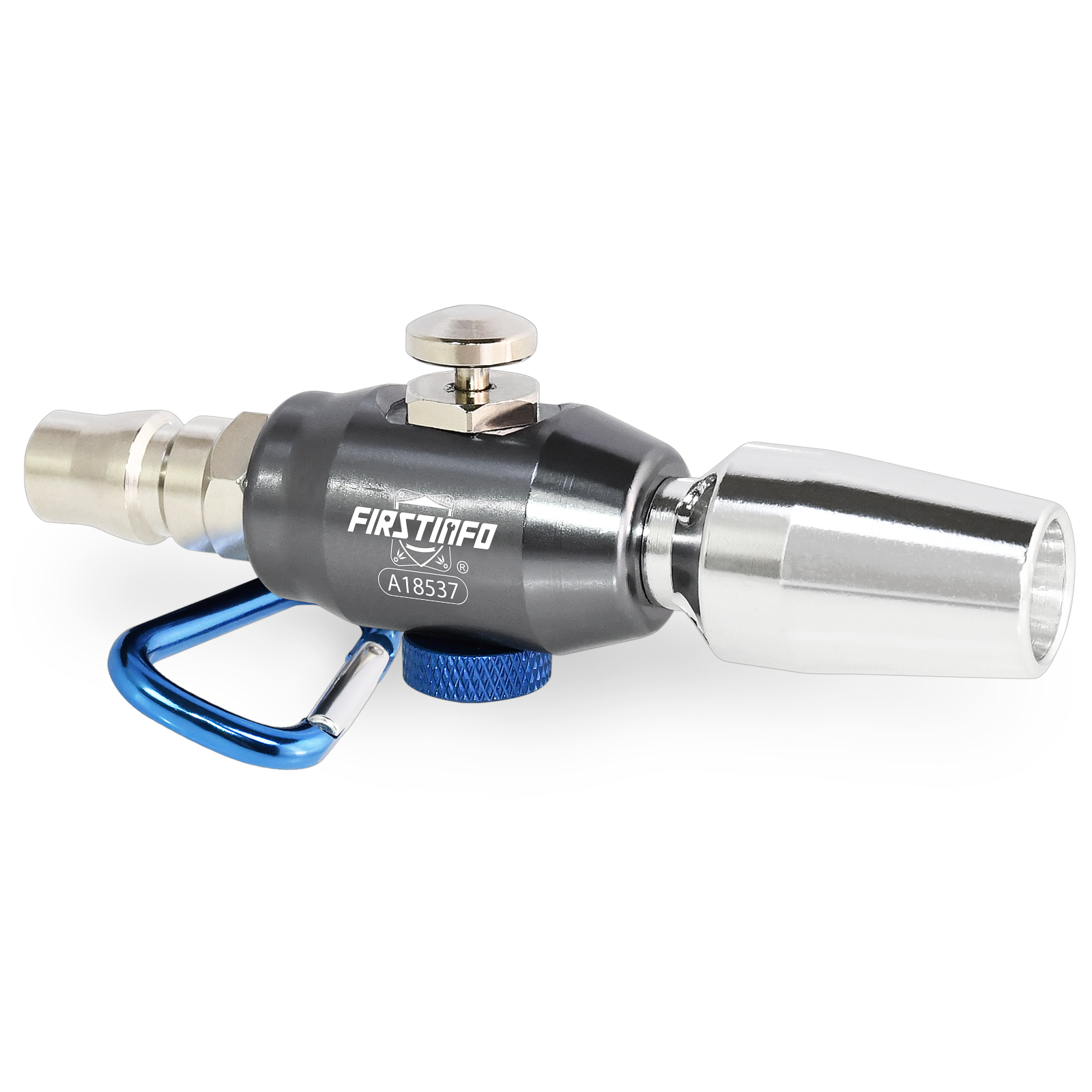 【良匠工具】鋁製可調風量迷你風槍(附高風量噴嘴)