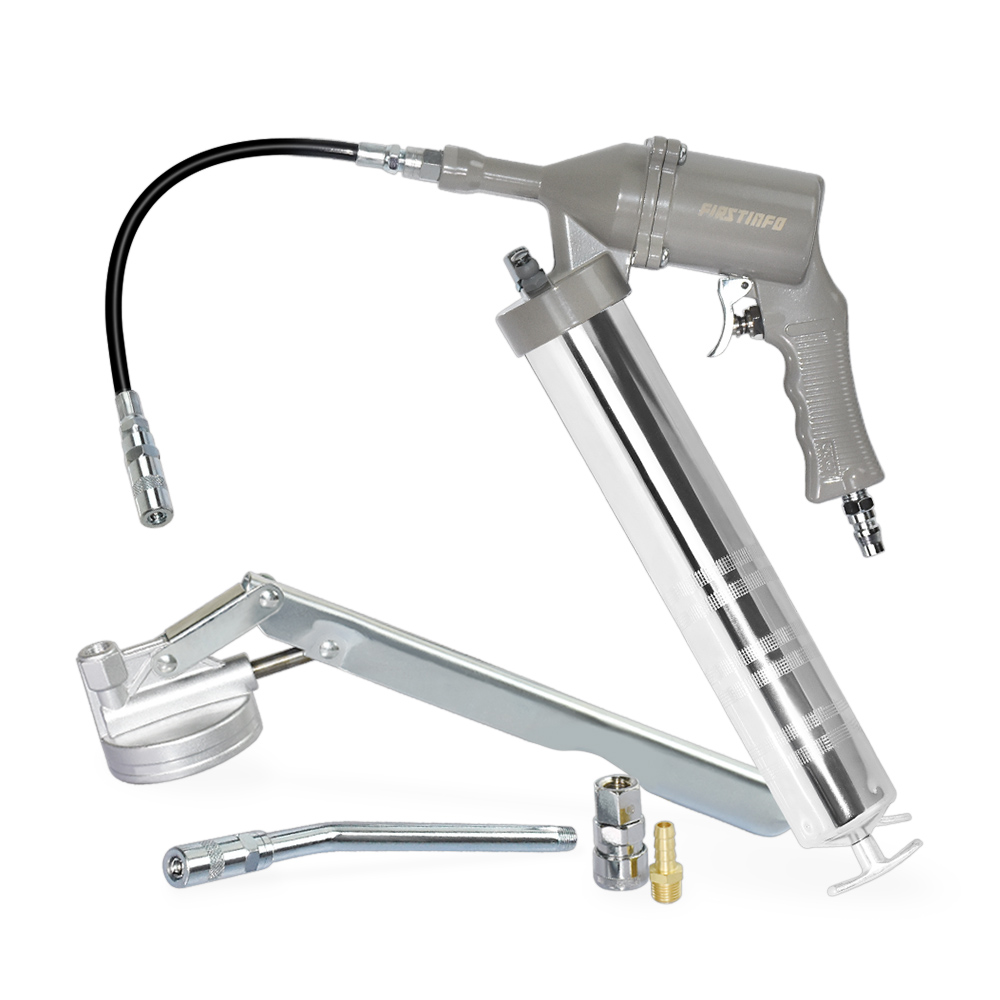 【良匠工具】手動、氣動兩用黃油槍