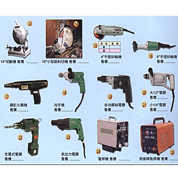 電動工具