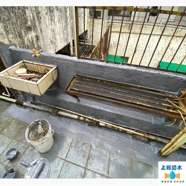 陽台施作防水工程-抓漏合約保固，試不漏付款-上好防水工程