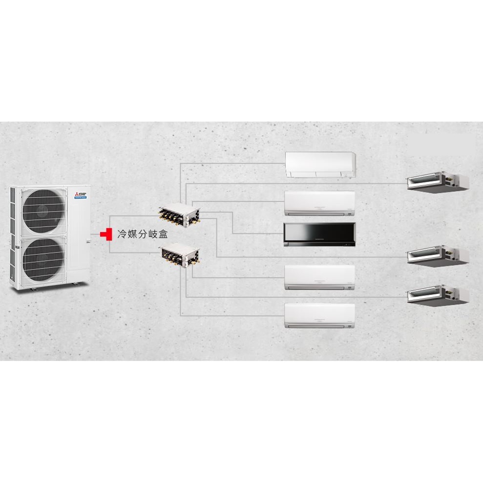 【MITSUBISHI三菱】冷暖多聯變頻系統
