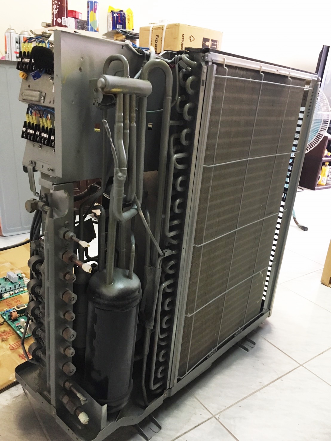 冷氣在海邊做防鹽害