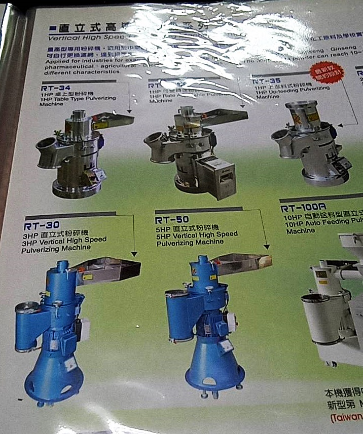 直立式粉碎機