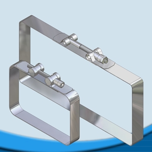 鋰電池管夾,方形管束,