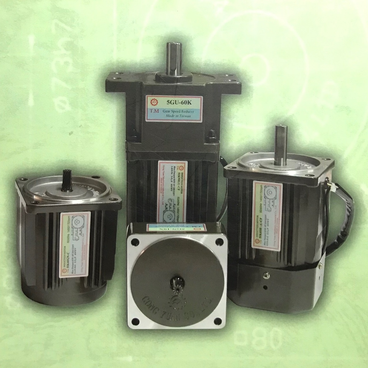 三山牌小功率齒輪減(變)速馬達