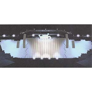 演唱會各種紙製佈景