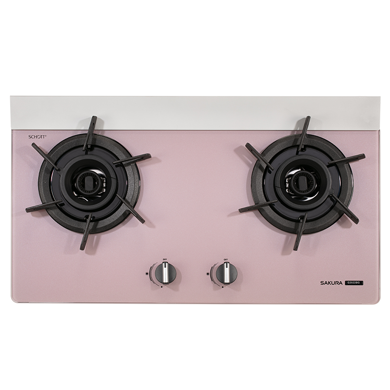 二口雙炫火玻璃檯面爐