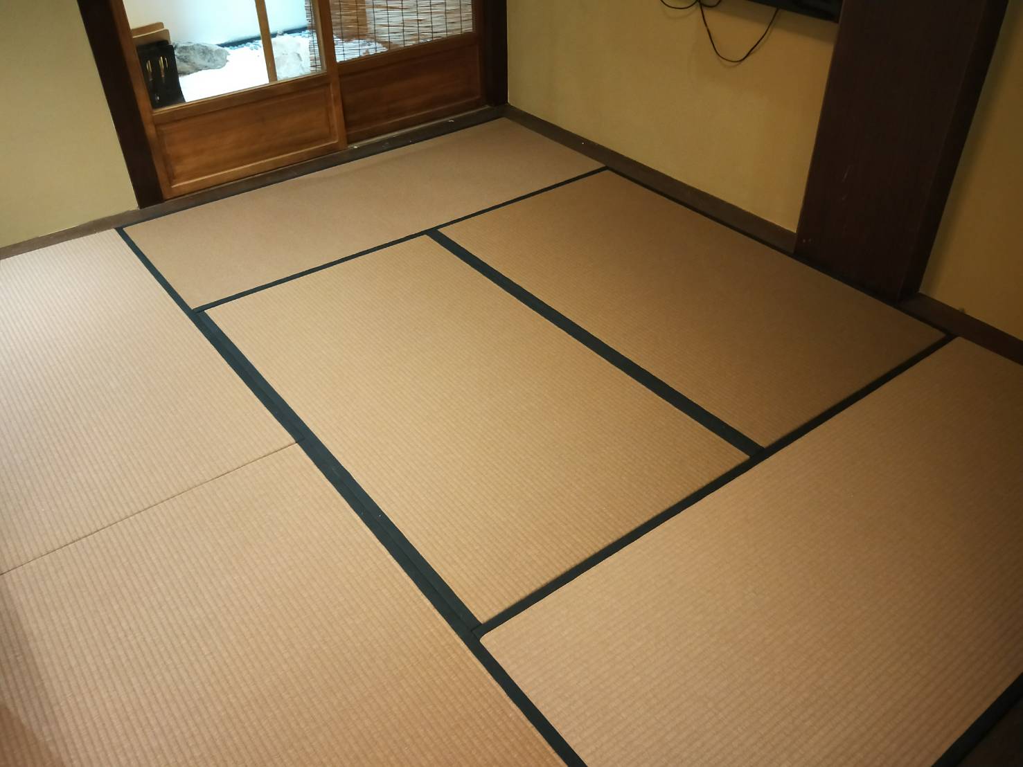 民宿胡桃色紙蓆(非草蓆)-1