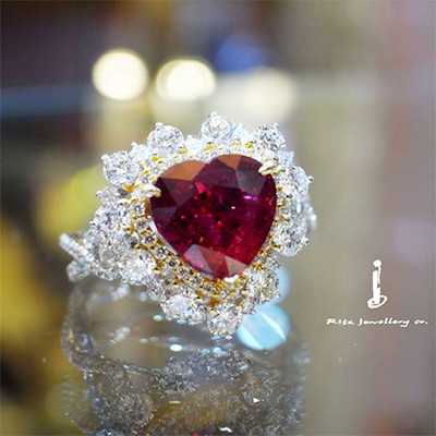 紅寶石鑽戒