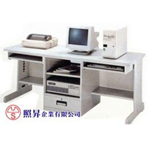 全套式雙人電腦桌