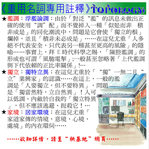 重用名詞專用註釋