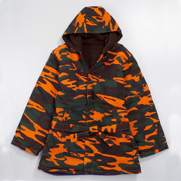 迷彩橘冷凍衣