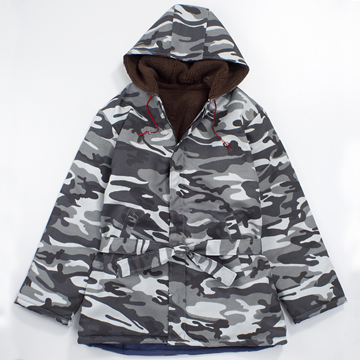 布面灰迷彩冷凍衣