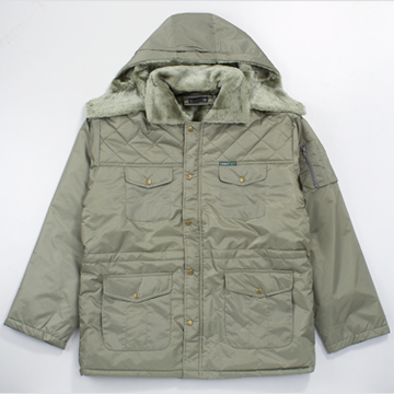 尼龍防水軍大衣-綠(缺貨中)