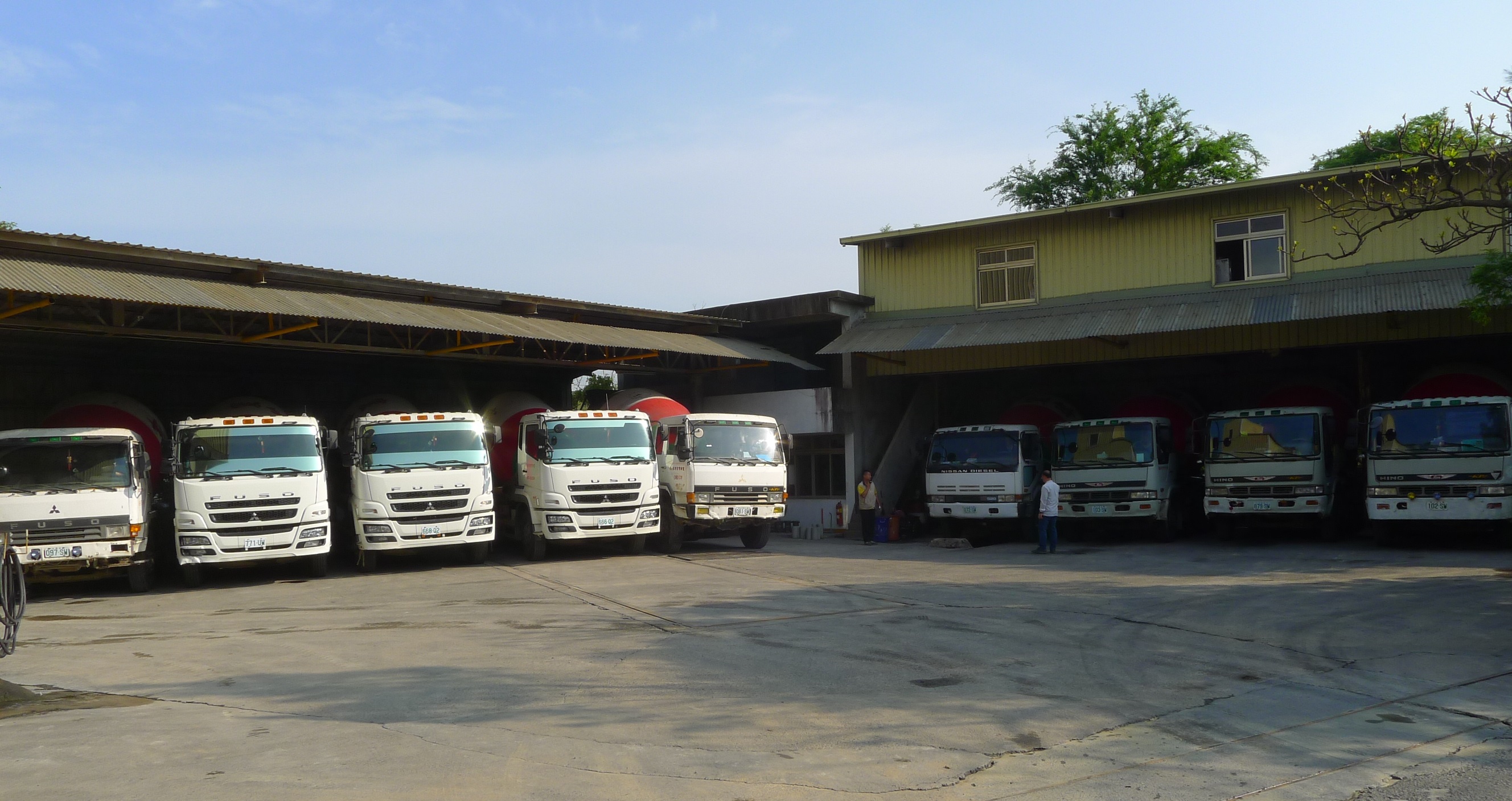 預拌混凝土車隊