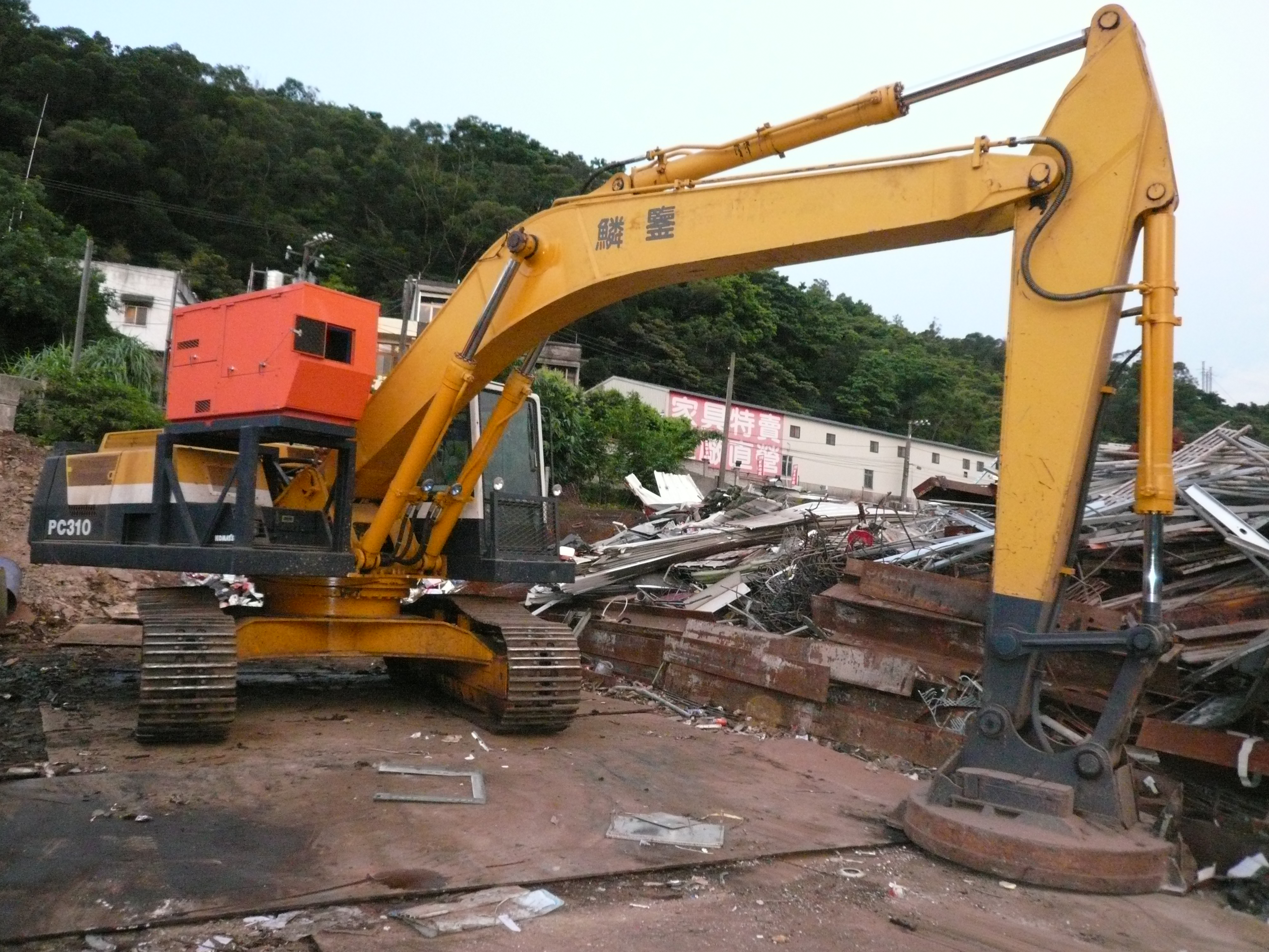 龜山回收廠作業