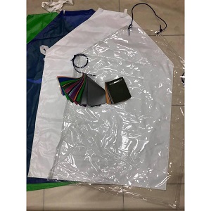 MIT台灣製塑膠帆布圍裙