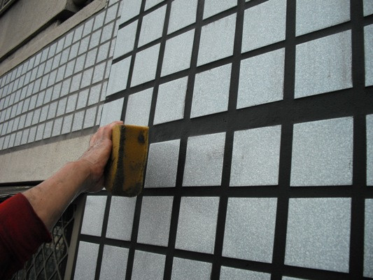屏東外牆磁磚修補