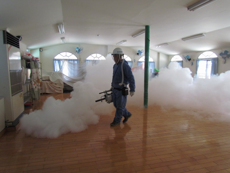 幼兒園室內消毒