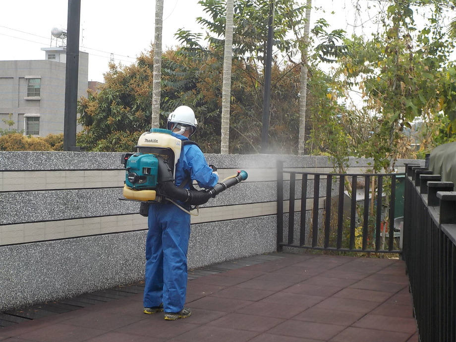 安養院戶外消毒