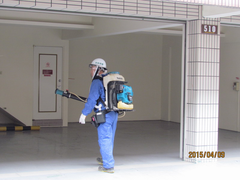 汽車旅館停車場消毒