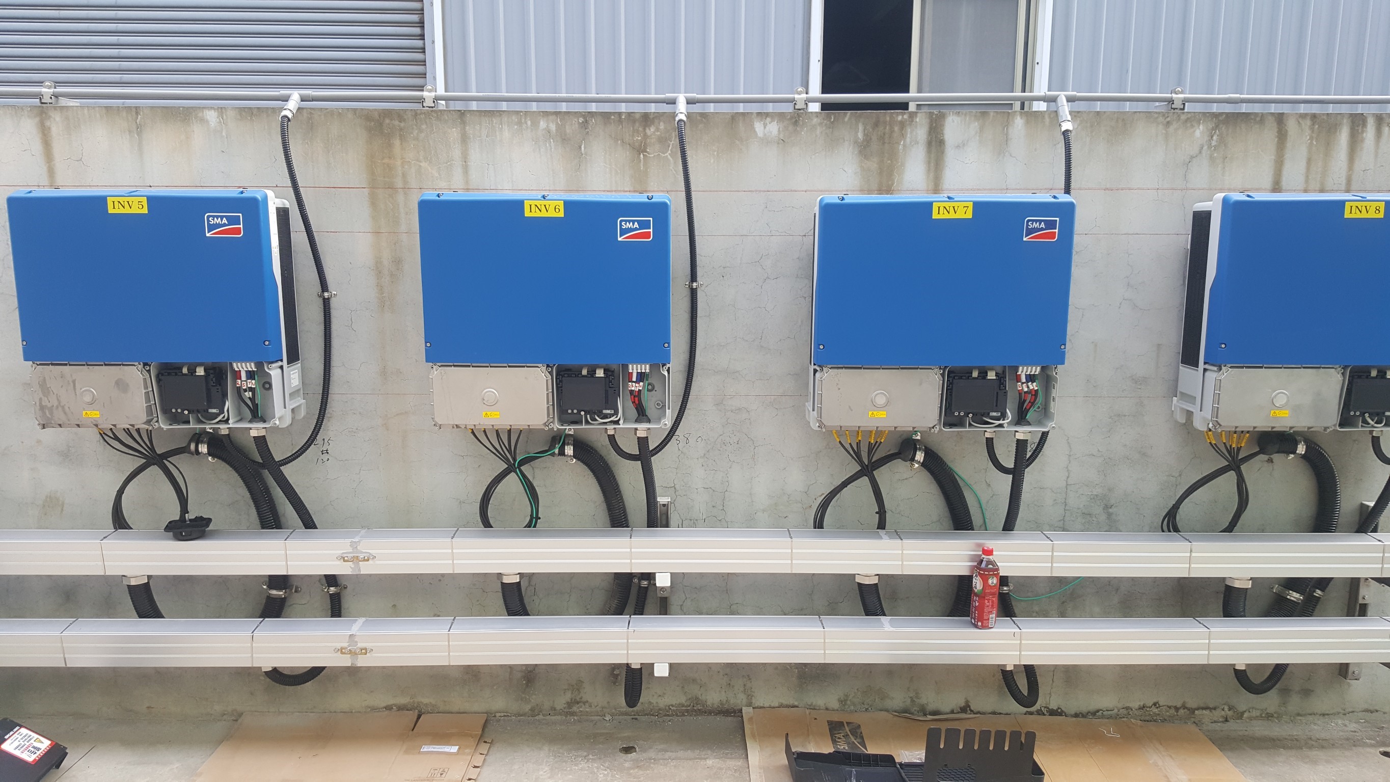 變流器施工-八京太陽能熱水器/巨南科技實業