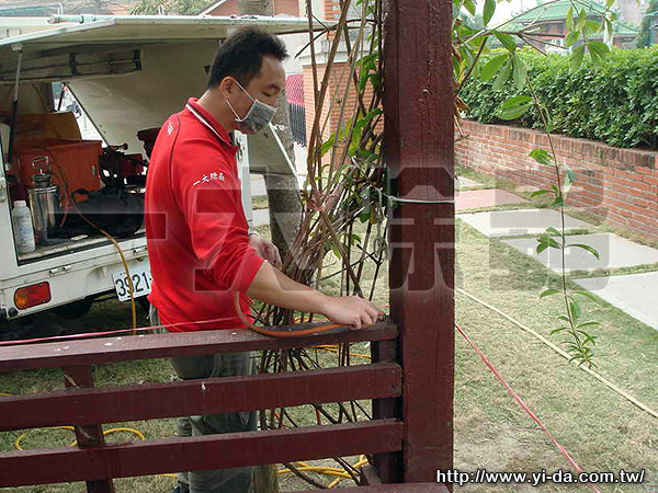 公園涼亭除白蟻