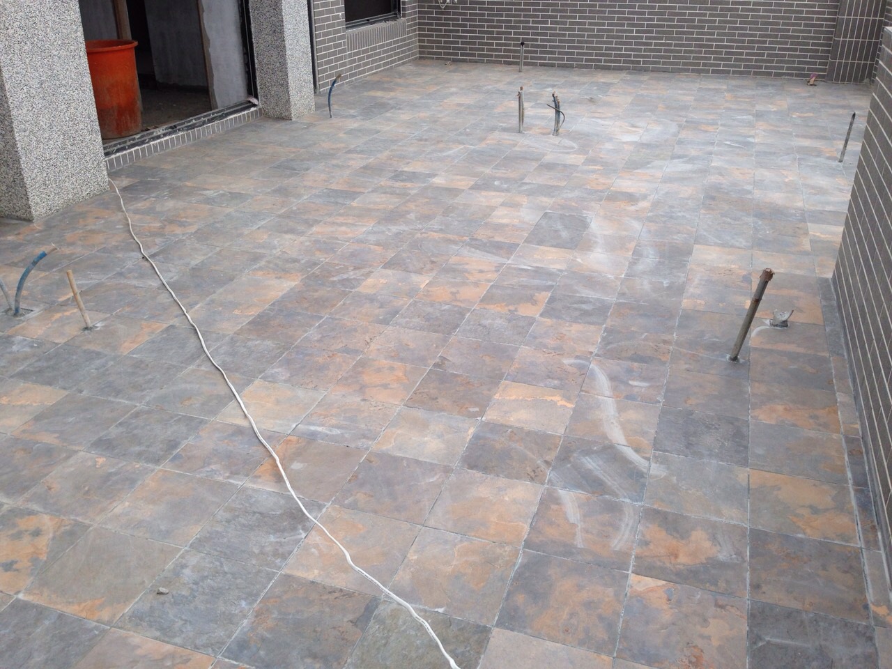 3072鐵鏽灰工程實景