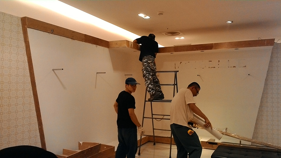 大遠百專櫃拆除