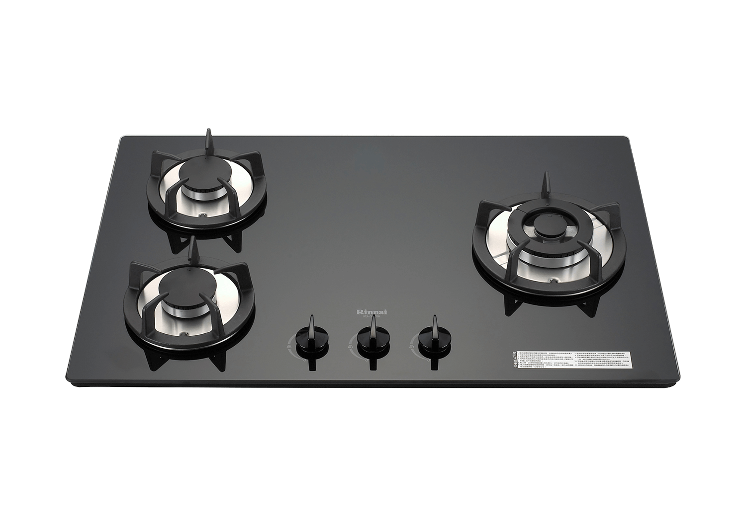 RB-302GH(B/W)檯面式防漏玻璃三口爐