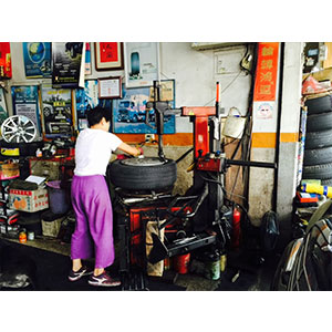 輪胎電腦平衡校正