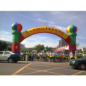 氣球拱門園遊會布置