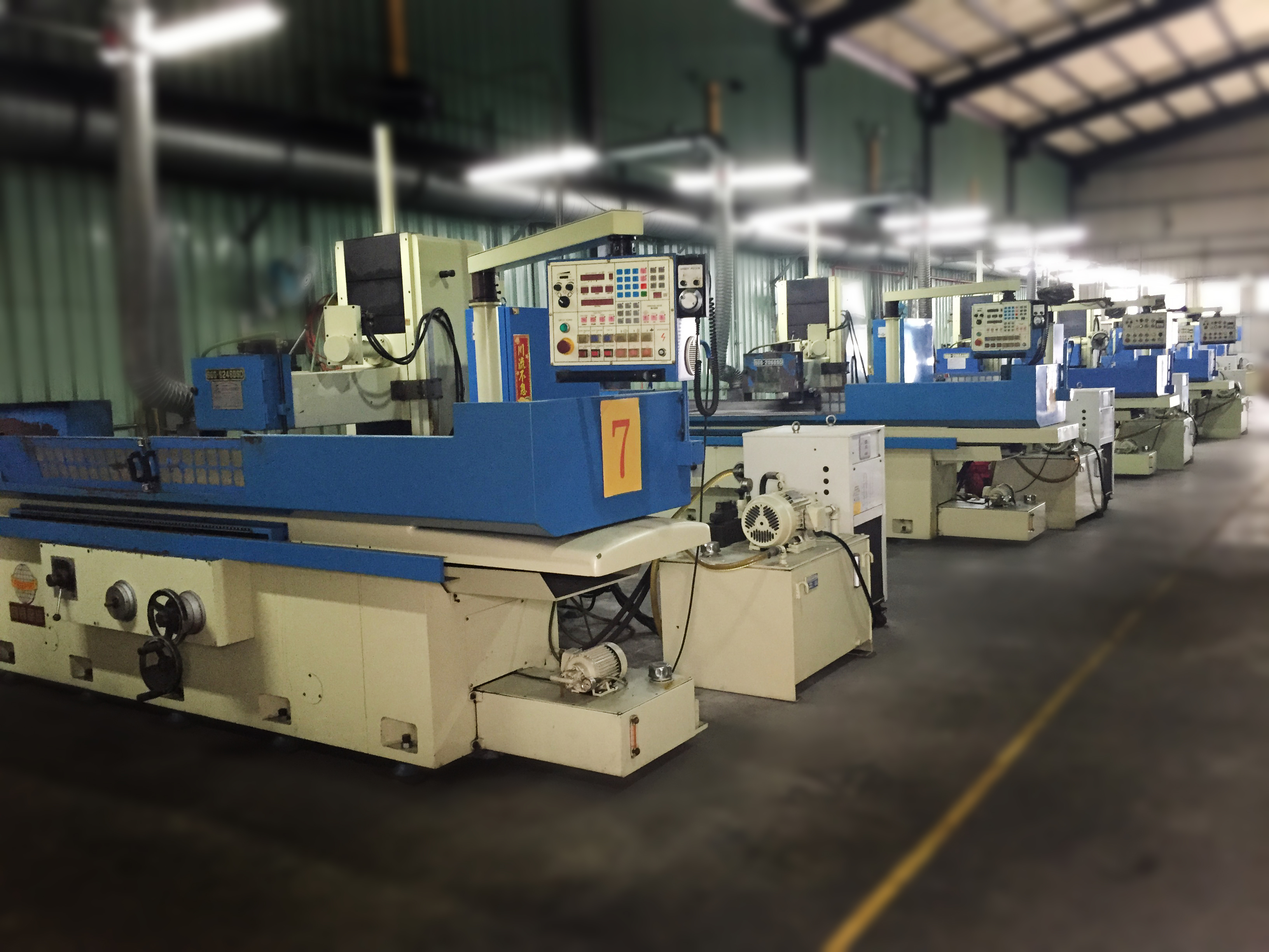 成型研磨生產線