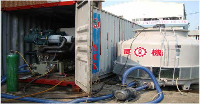 貨櫃式製冰設備