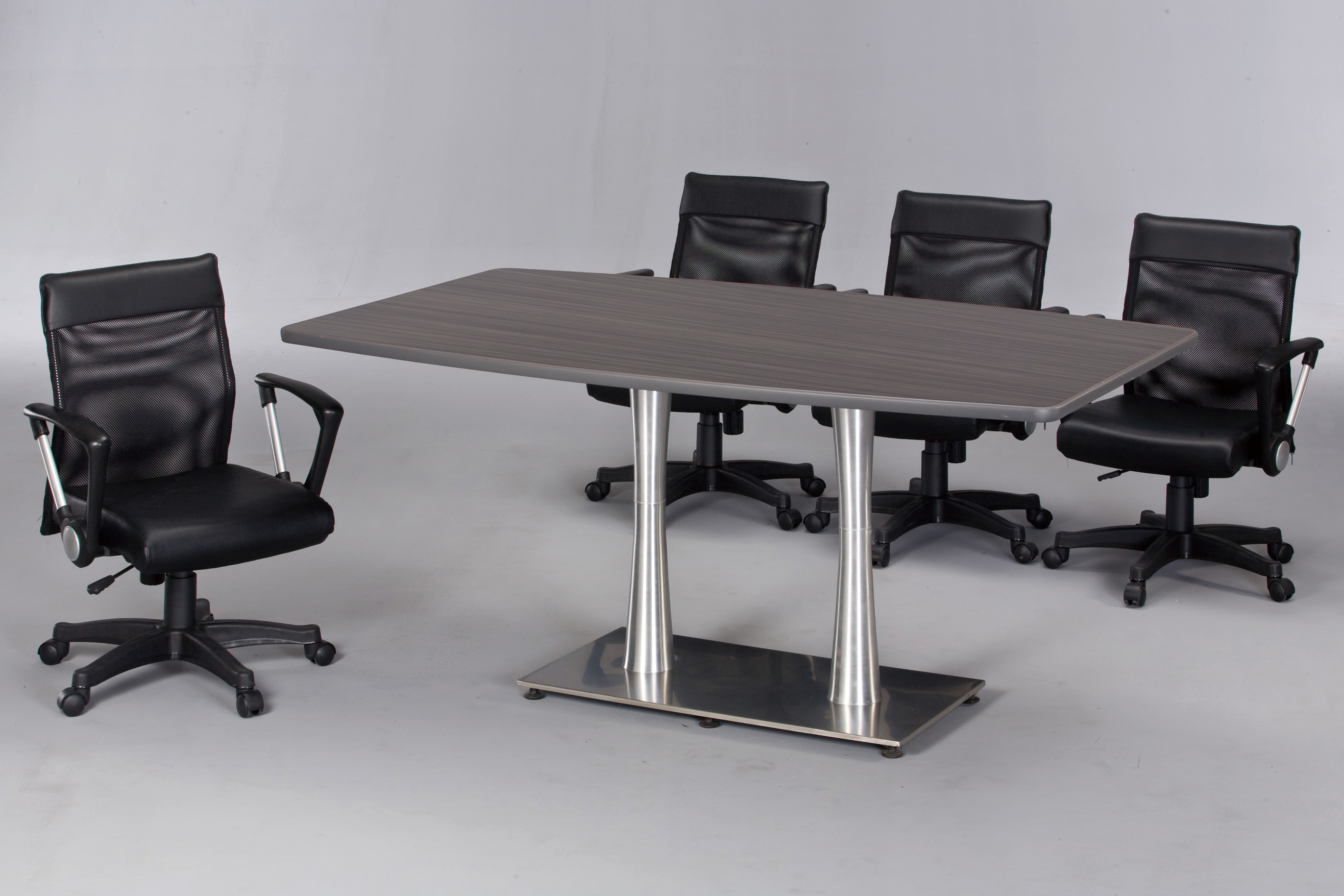 J046-07船型洽談會議桌(鋁合金腳)9578