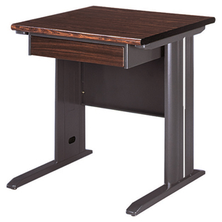 J066-16CD-深灰胡桃木紋辦公桌