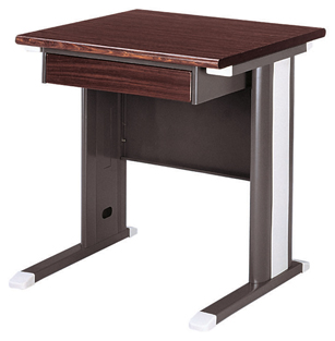 J074-12CH-深灰胡桃辦公桌