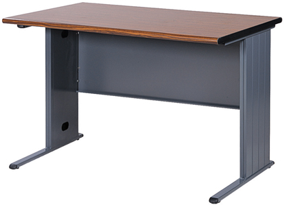 J077TH-深灰胡桃木紋空桌