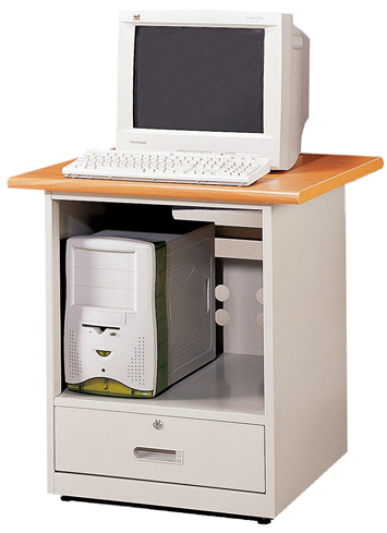 J108-08抽屜式木紋電腦筒