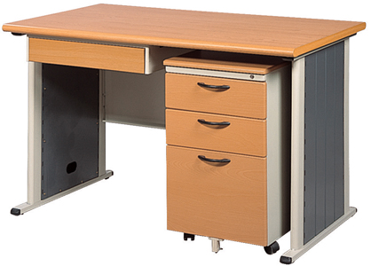 J086-15YS757-木紋職員桌