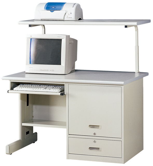 J109-06掀門式電腦桌(含上座.附插座)