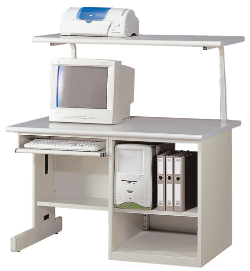 J109-03直立式電腦桌(含上座.附插座)