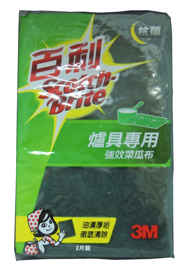 百利(3M)爐具專用強效菜瓜布