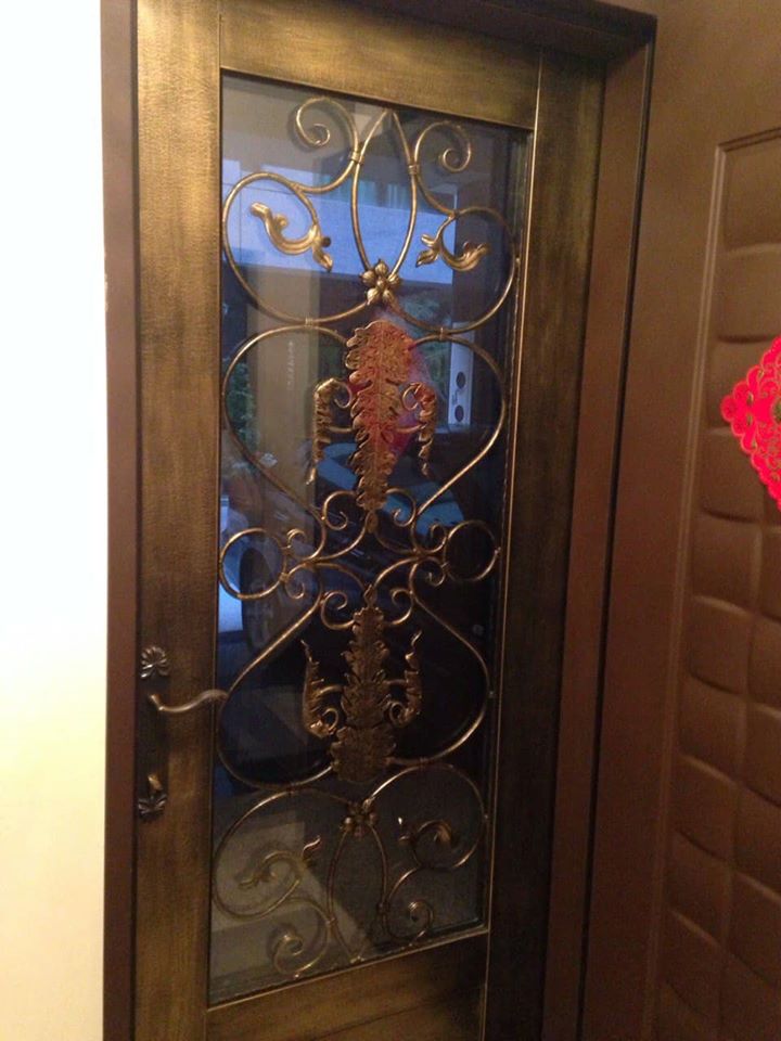 時尚設計鋁門鍛造門~大永鋼鋁門窗.專業丈量