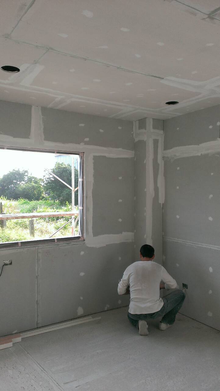 室內接縫油漆處理