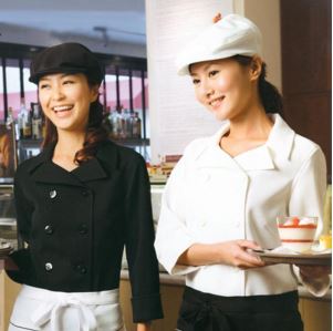 西餐廳服務員工作服
