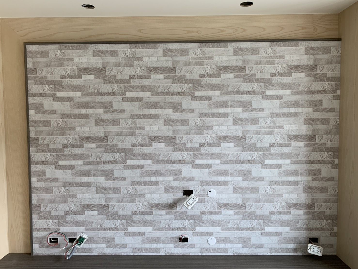 文化石壁紙施工「億泰室內裝潢工程行」